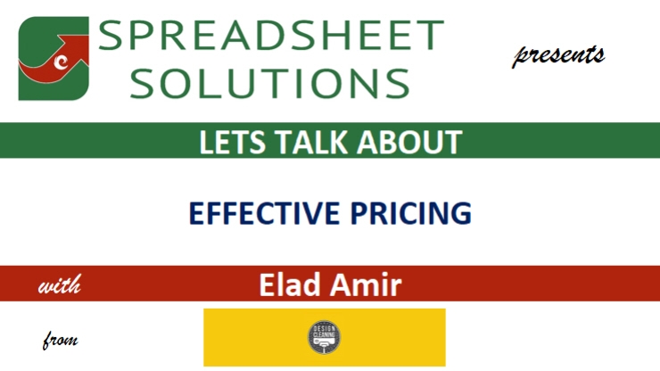 Let's Talk About EFFECTIVE PRICING Let's Talk About EFFECTIVE PRICING