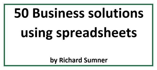 50 Business solutions using spreadsheets