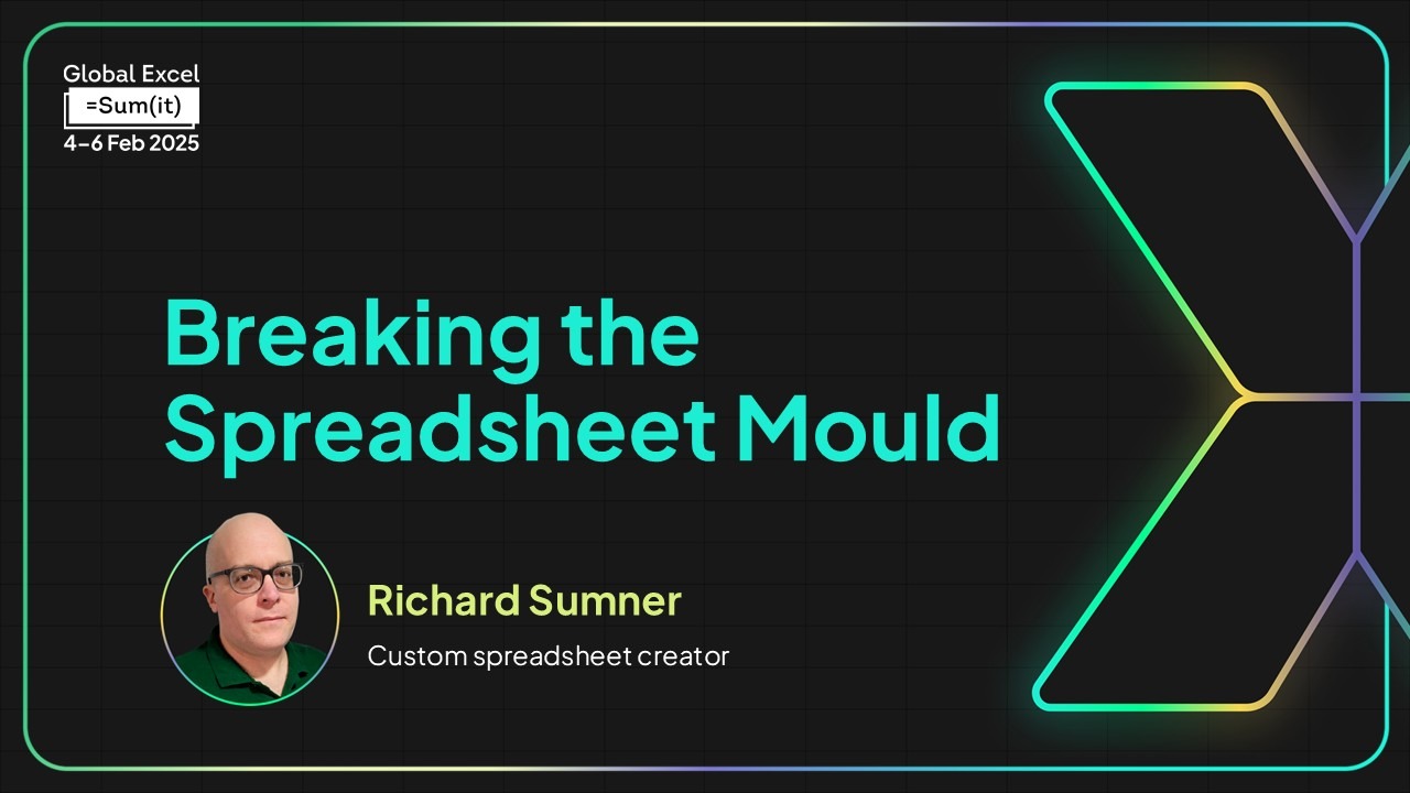 Breaking the Excel mould