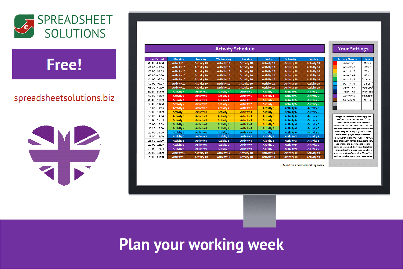 Spreadsheet Solutions - Activity Allocator