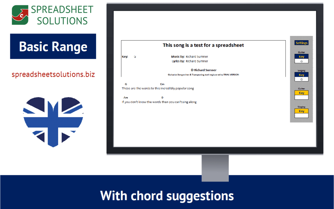 Guitarist Songwriter & Transposing