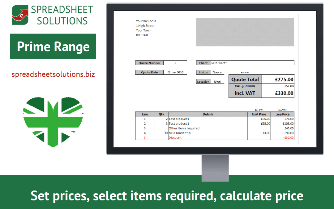 Quote Calculator & Report
