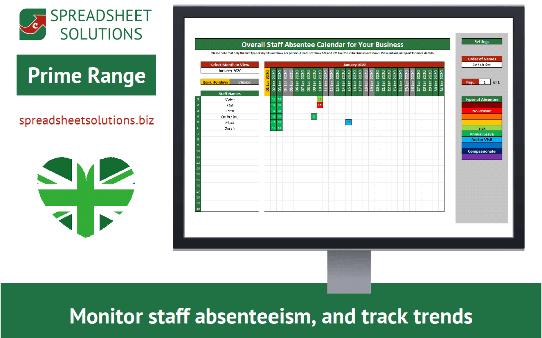 Staff Absentee Schedule